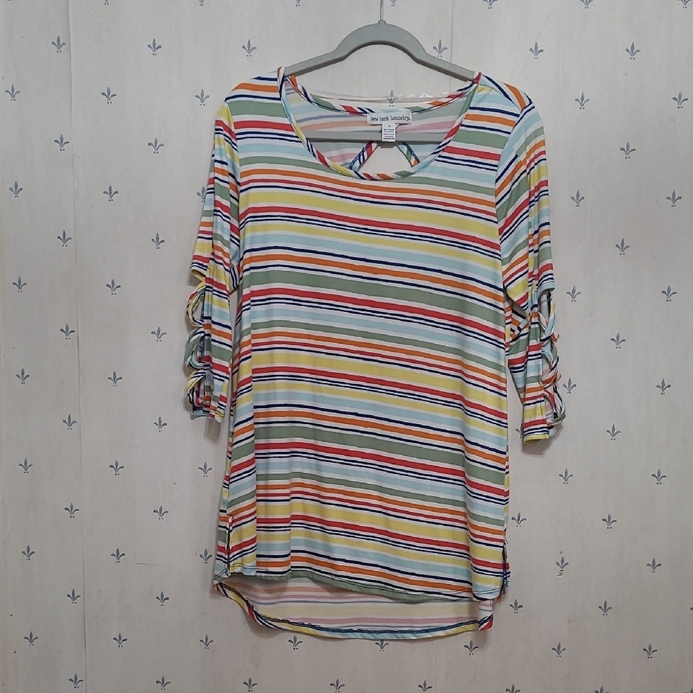 Striped Multicolor Women's Top